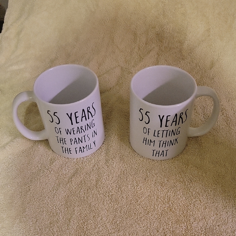 55 Years Anniversary His/Her Argument Who Wears The Pants Vs Lettting Think That